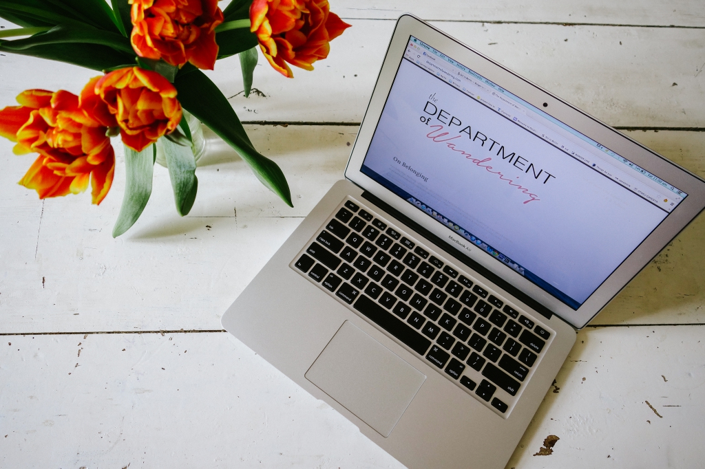 Blog and Tulips