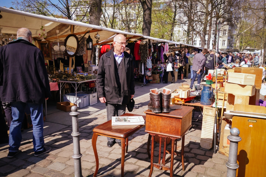 Arkonaplatz Flea Market, Berlin