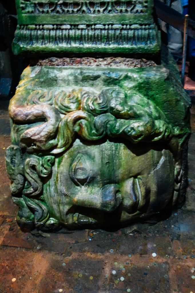 Medusa Head, Basilica Cistern, Istanbul