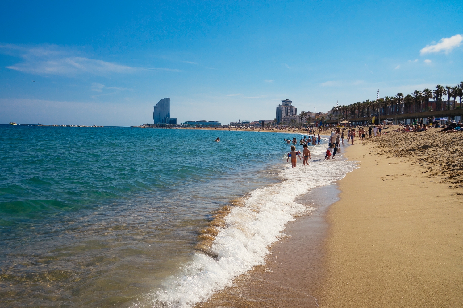 An Afternoon at Barceloneta Beach