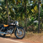 Royal Enfield motorcycle, Goa, India