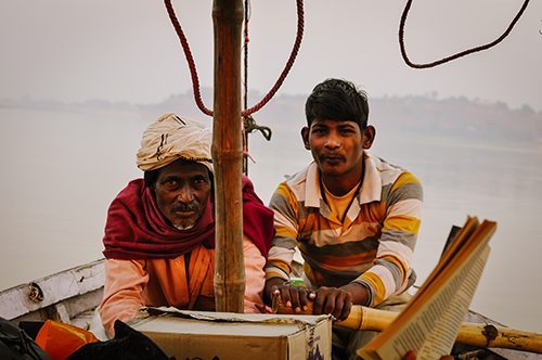 River Ganges portrait