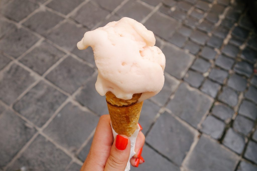 Gelato, Rome, Italy