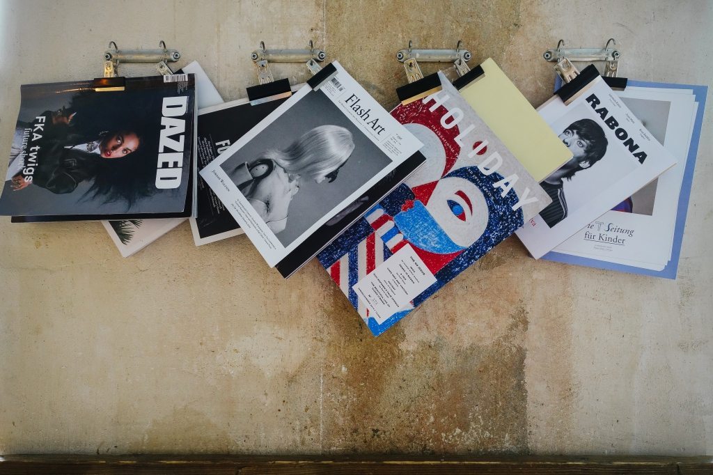 Magazines at Bonanza Coffee Heroes, Berlin