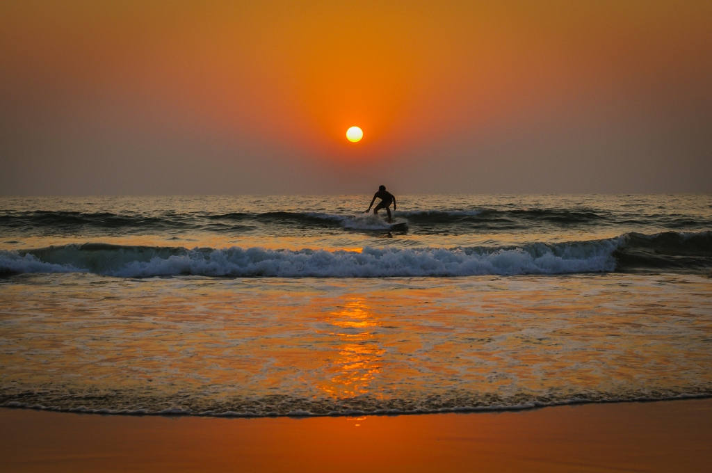 Sunset, Goa, India