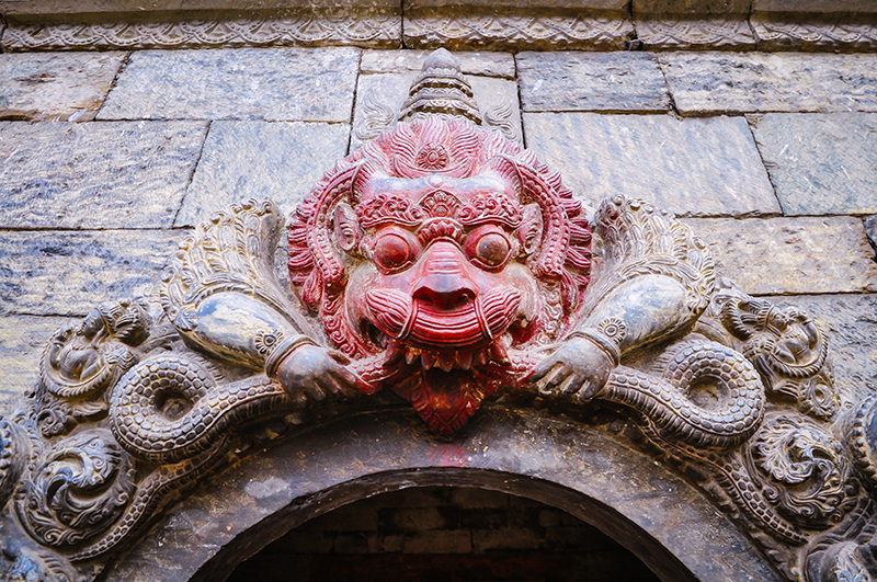 Carving, Kathmandu, Nepal