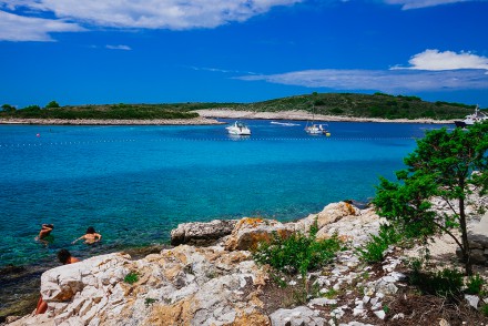 Palkeni Islands, Mlini Beach, Croatia