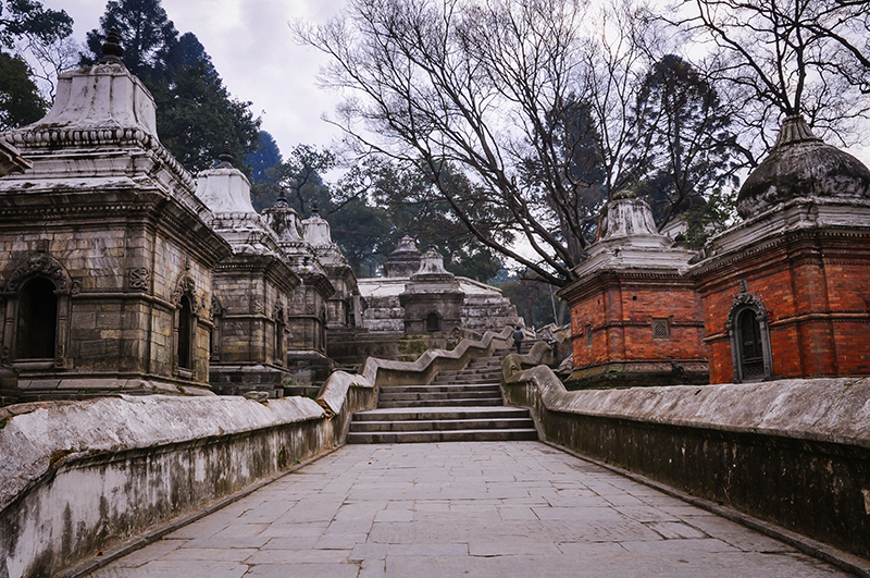 Hindu Cremation Ghats, Kathmandu, Nepal