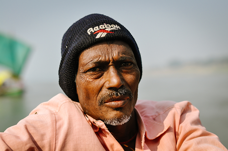 Ganges River portrait, India