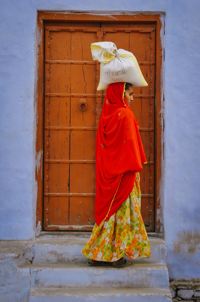 Northern India portrait, woman