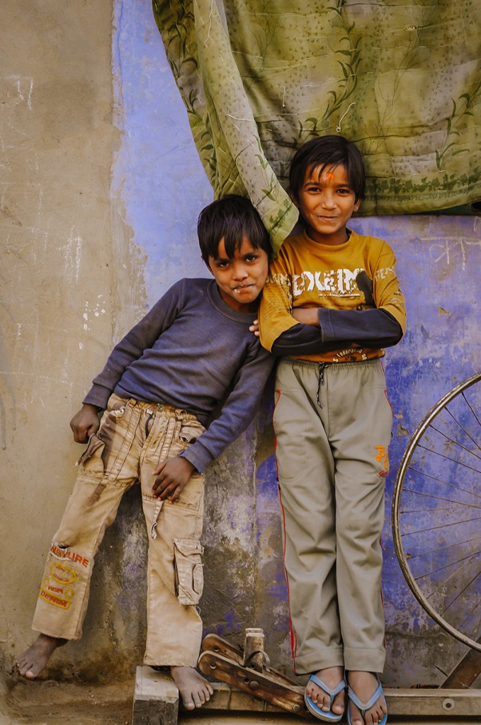 Northern India portrait, boys