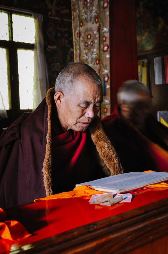 Monk in Temple, Kathmandu