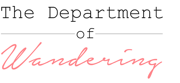 The Department of Wandering