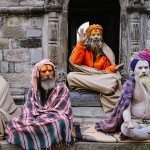 Sadhus, Kathmandu, Nepal