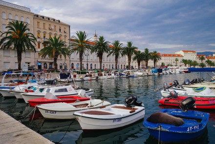 Split Harbour, Croatia