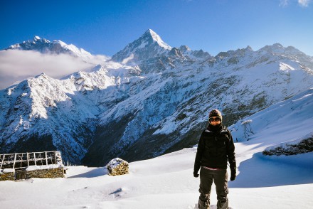 Annapurna region, Himalayas, winter