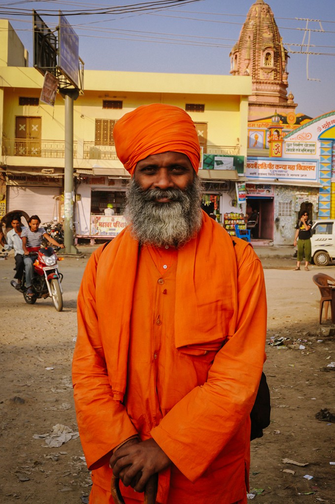 Northern India portrait, Sadhu