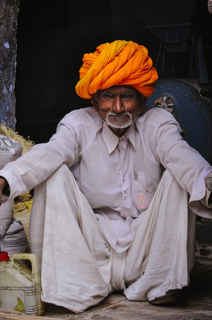 Northern India portrait, old man