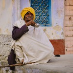 Northern India portrait, old man