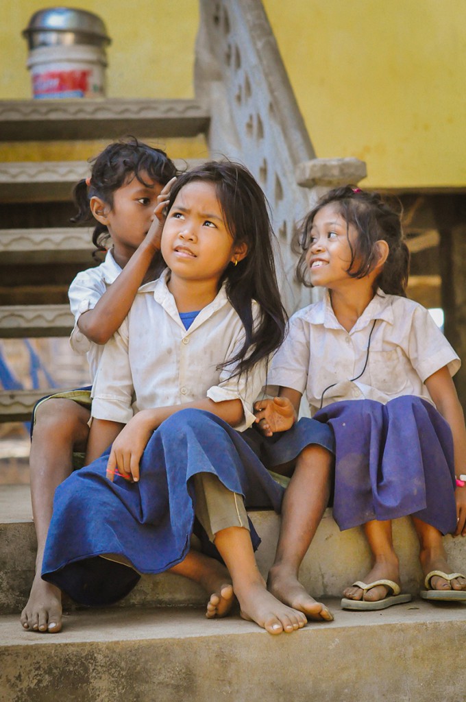 Cambodian Schoolchildren