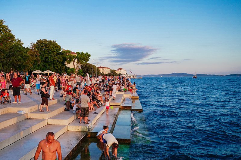 Sea Organ, Zadar, Croatia