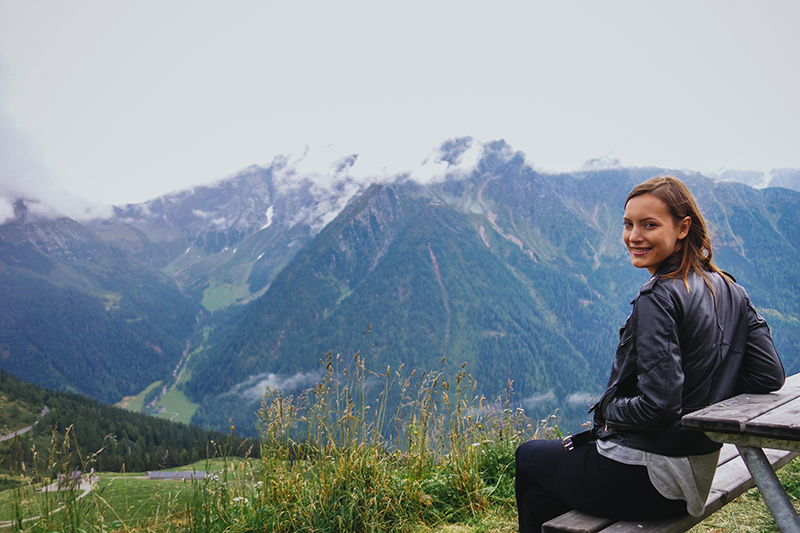 Road trip lookout, Austria