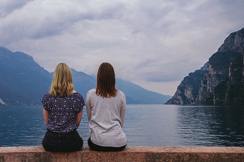 Lake Garda view, Italy