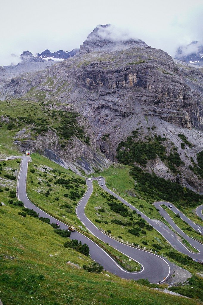 Stelvio Pass descent