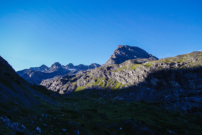 Stelvio Pass, morning ascent