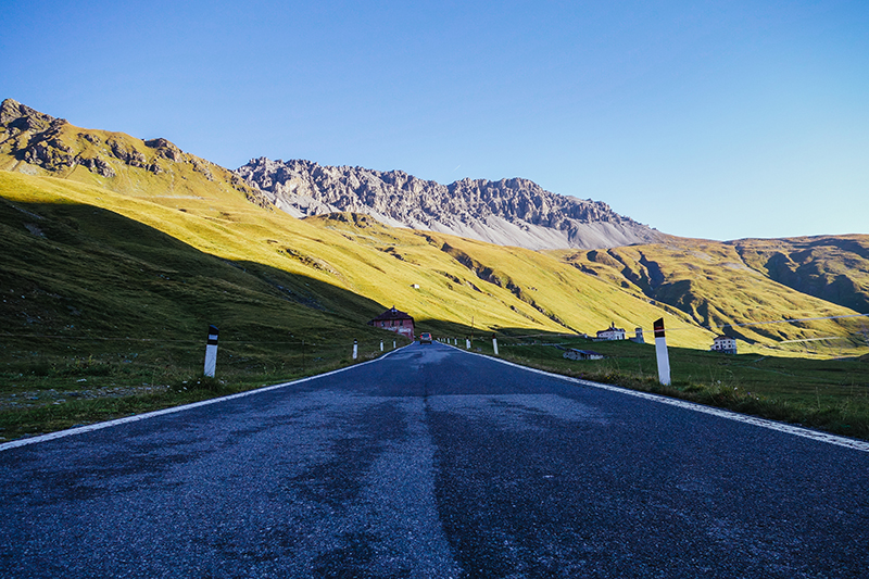 Stelvio Pass plateau