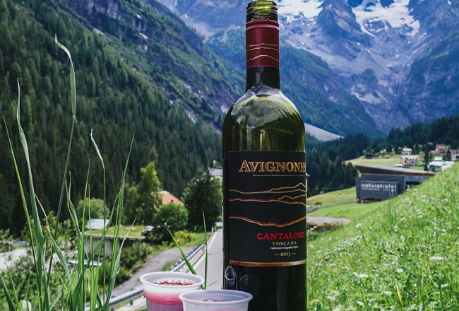 Picnic in the alps