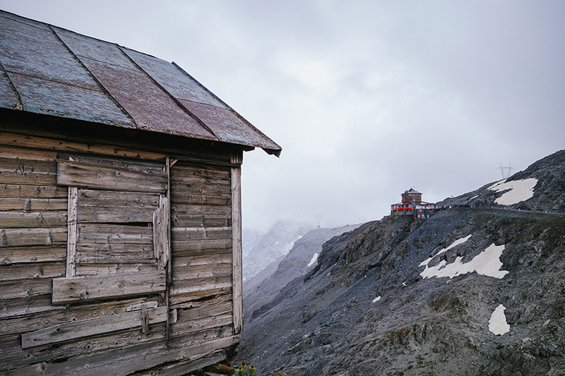 Alpine summit