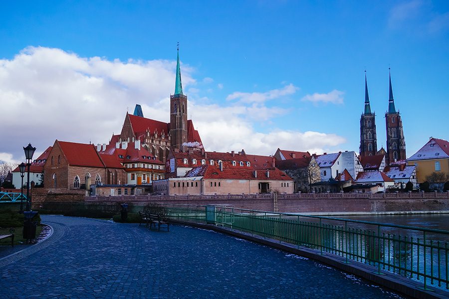 Cathedral island, Wroclaw