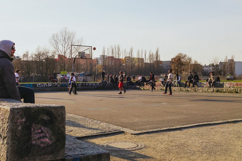 Basketball at Mauerpark