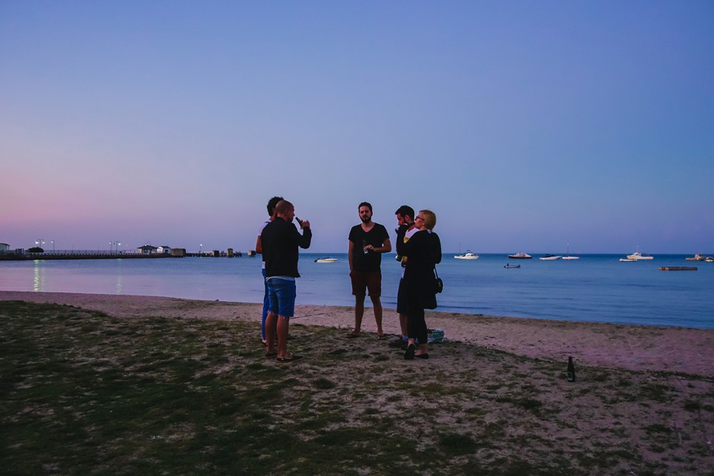 Drinks at sunset, Mornington Peninsula