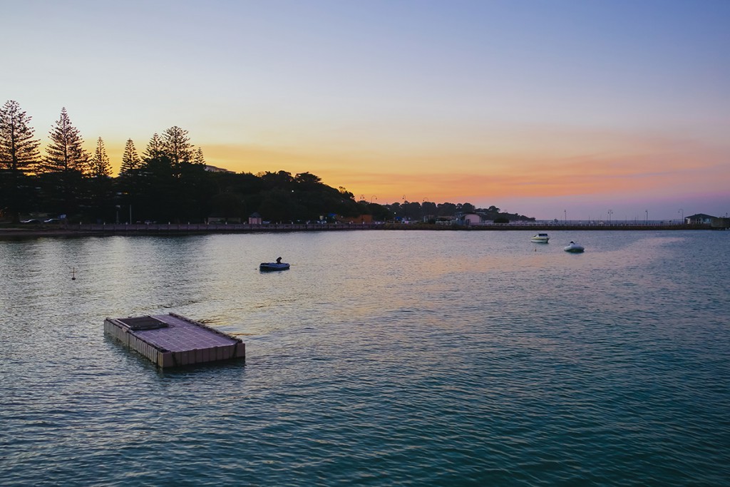 Sunset in Sorrento