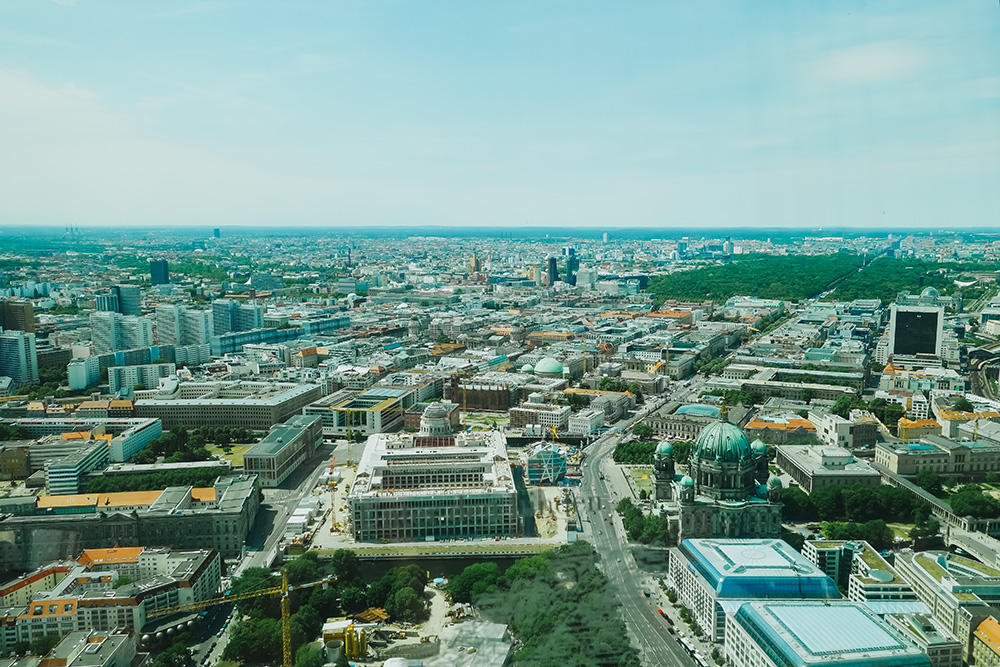 Berlin TV Tower view
