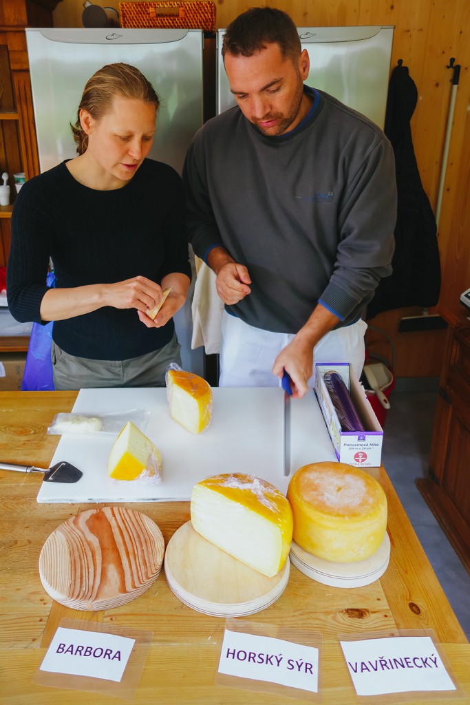 Cheese Tasting at a Bio Dairy Farm in Prague