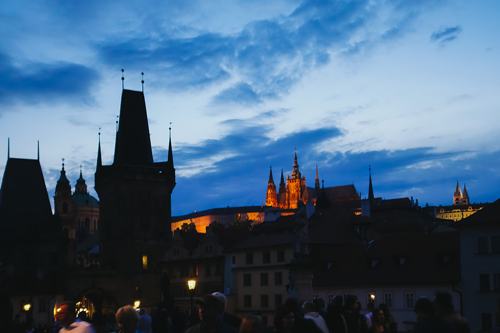 Prague by night walking tour
