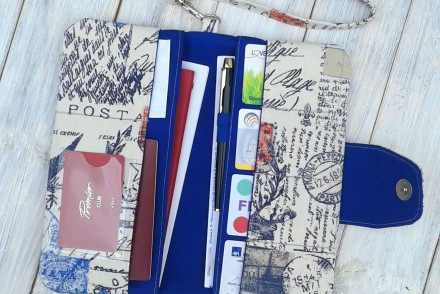 Win a handmade travel wallet