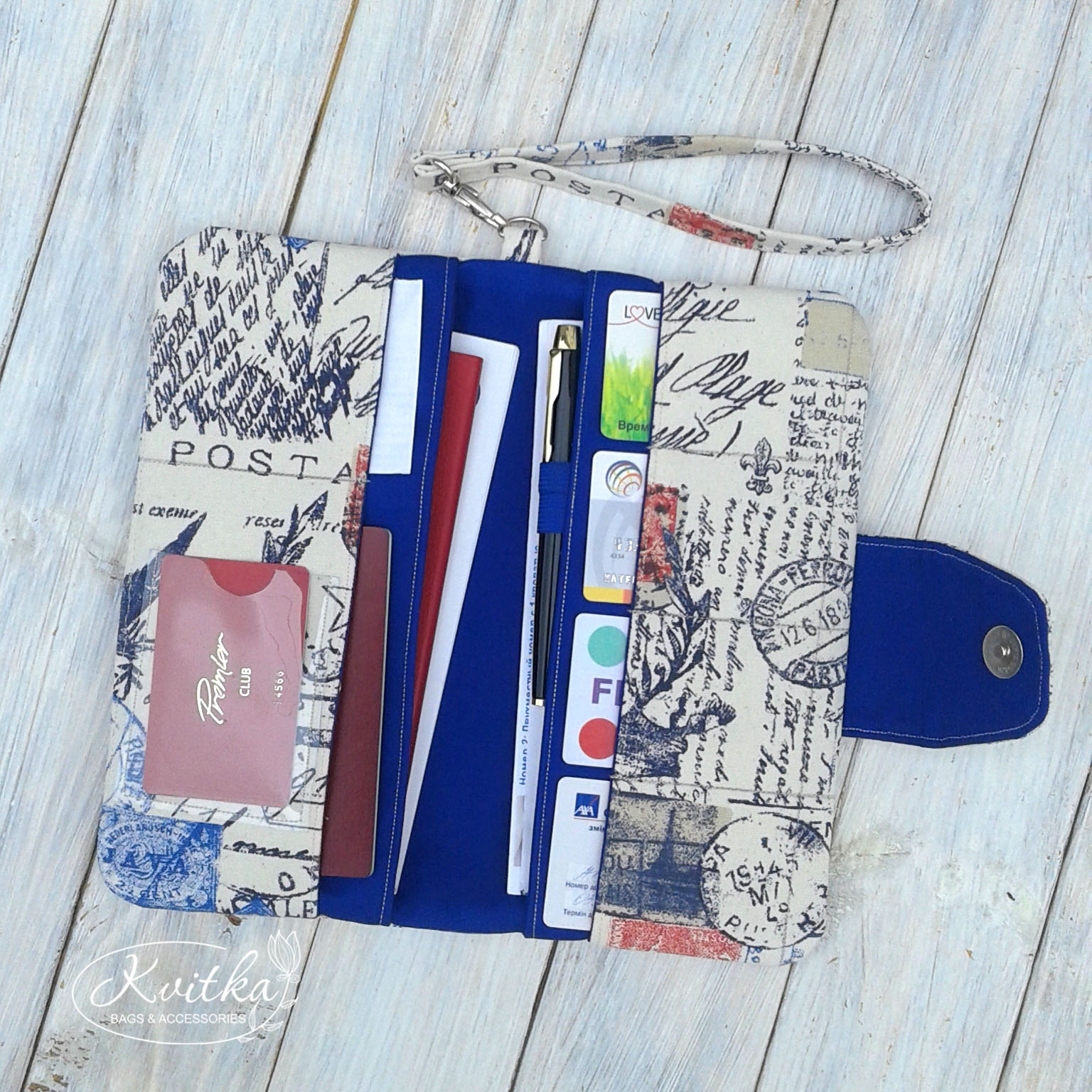 Win a handmade travel wallet