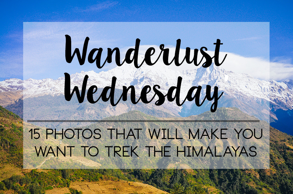 Photos to make you want to trek the himalayas