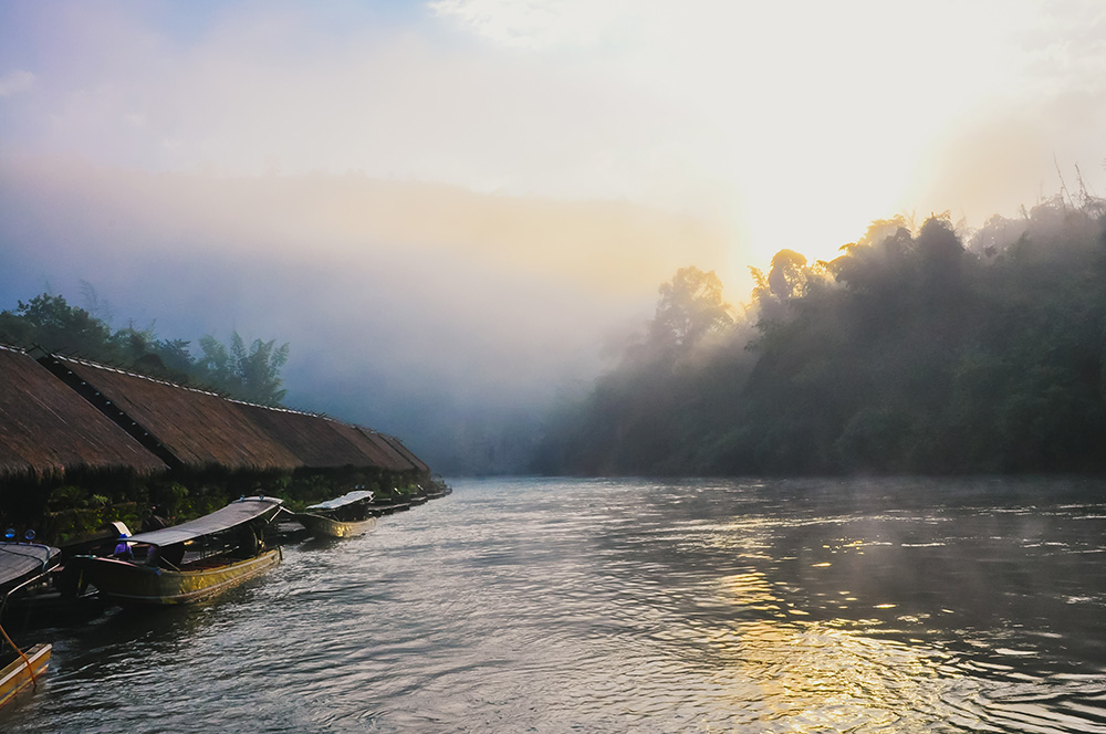 Kanchanaburi, Sunrise