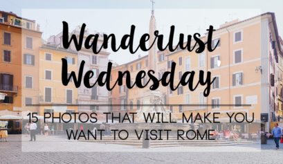 Wanderlust Wednesday: Rome