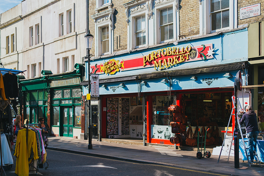 London markets, Portobello Road Market