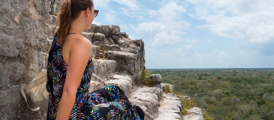 Coba, Tulum, Top of Pyramid