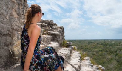 Coba, Tulum, Top of Pyramid