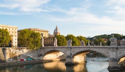 The Best Free Things to do in Rome, Tiber at Golden Hour