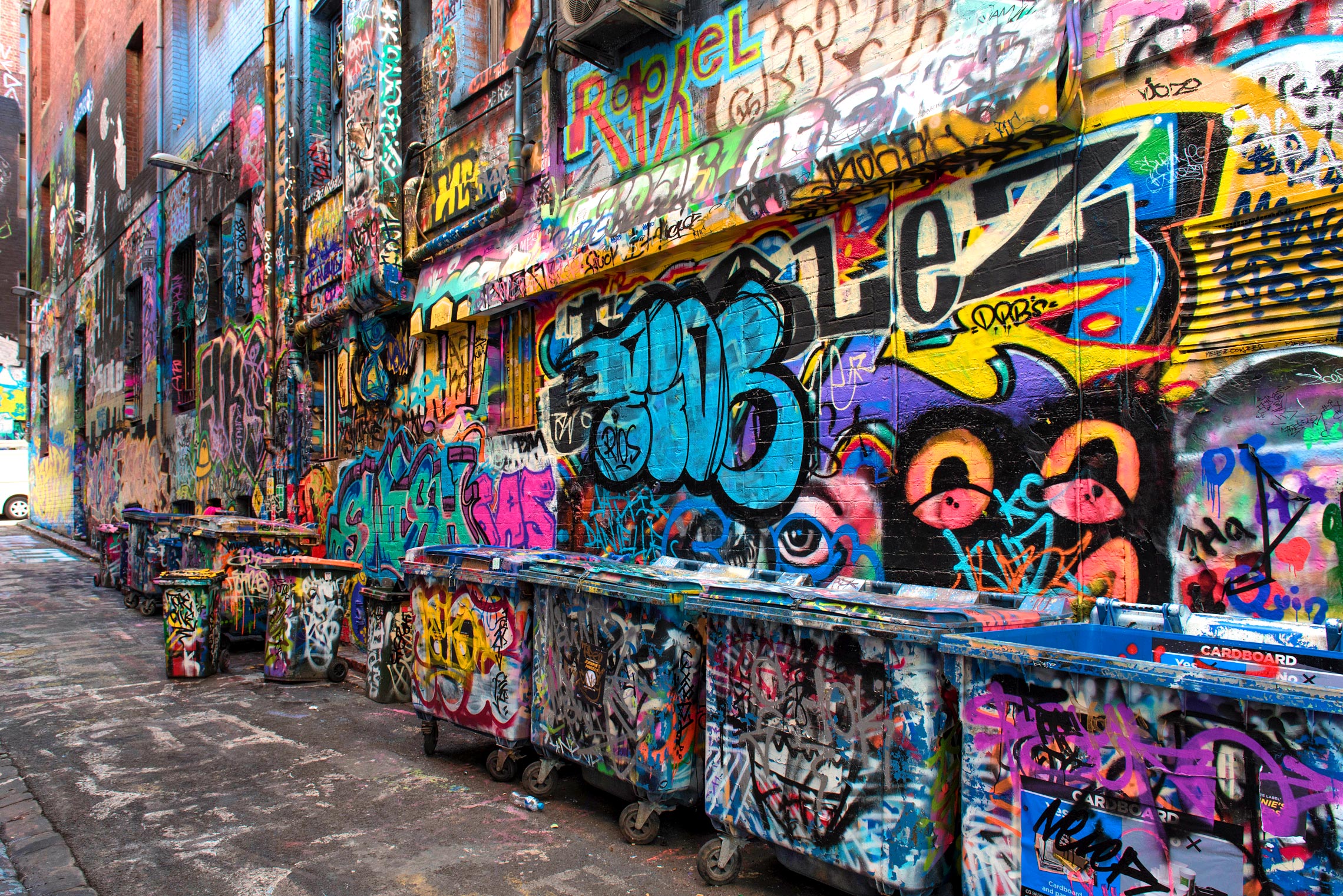 Melbourne Bucket List, Street Art on Hosier Lane