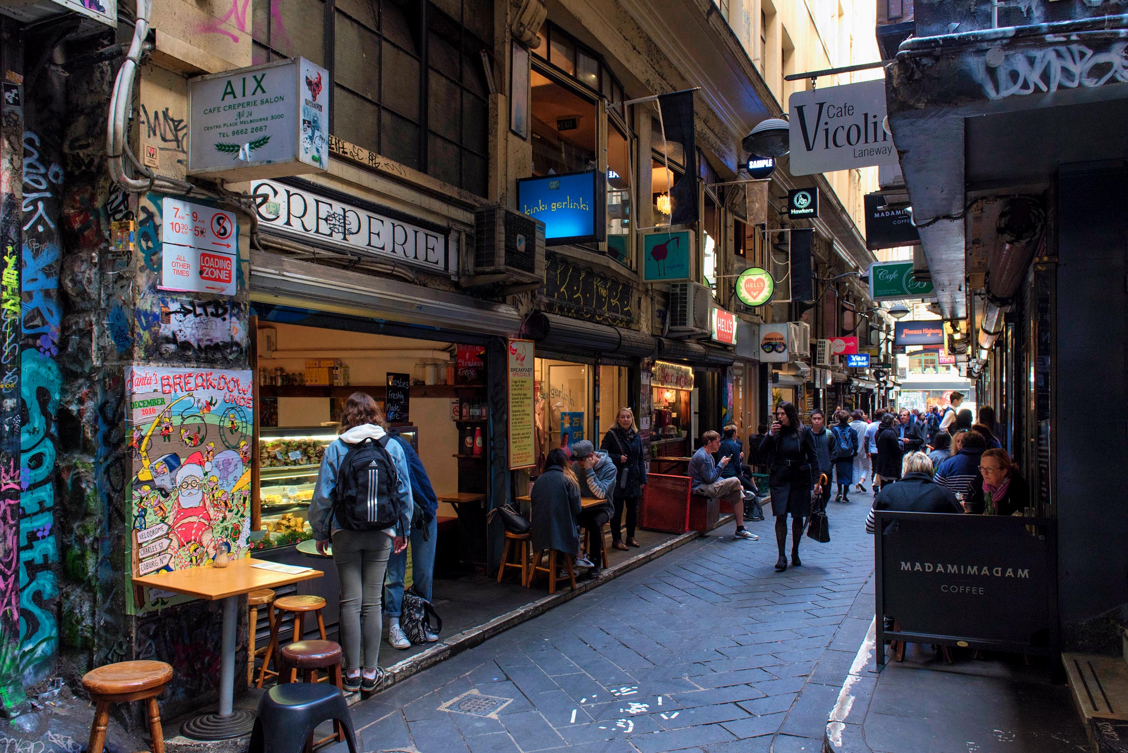 Melbourne Bucket List, Laneways